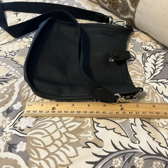 Designer Inspired Black Crossbody - Picture 4 of 6